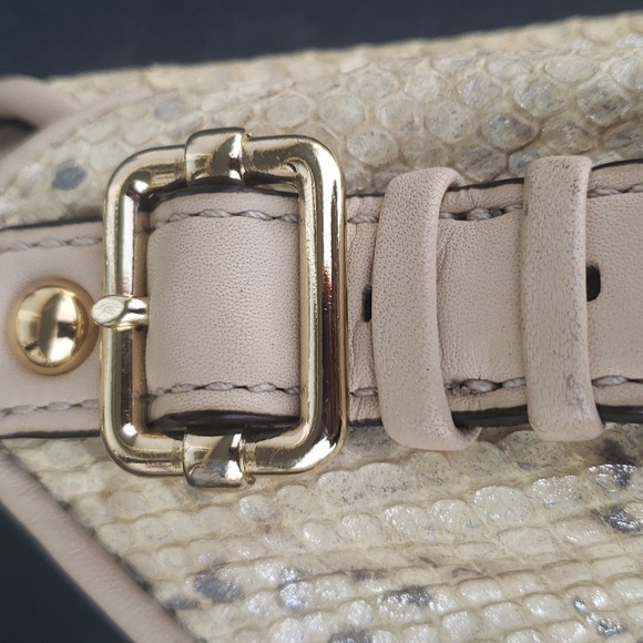 Coach Rare Madison Python Embossed Maggie Shoulder Bag - Picture 12 of 17